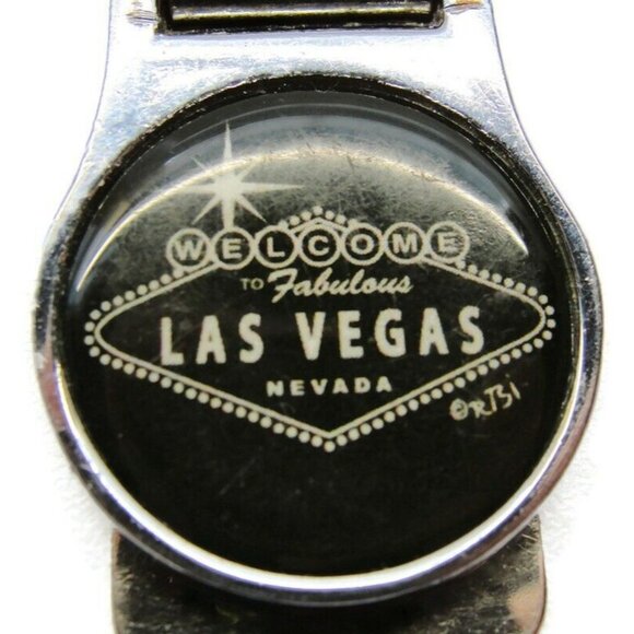 Money Clip Welcome to Fabulous Las Vegas Money Clip Stainless Steel - Picture 3 of 8